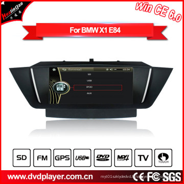 Windows Ce Audio Radio de voiture pour BMW X1 E84 avec GPS Bluetooth Pod Radio Hualingan